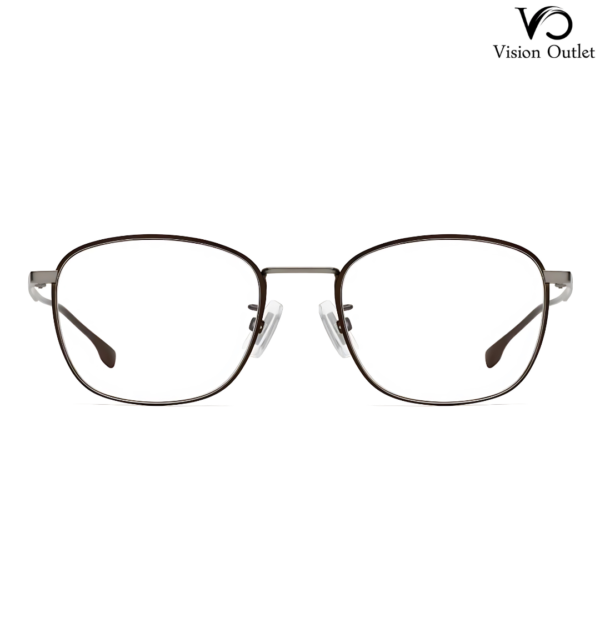 Hugo Boss 1067/F TY7 square titanium eyeglasses