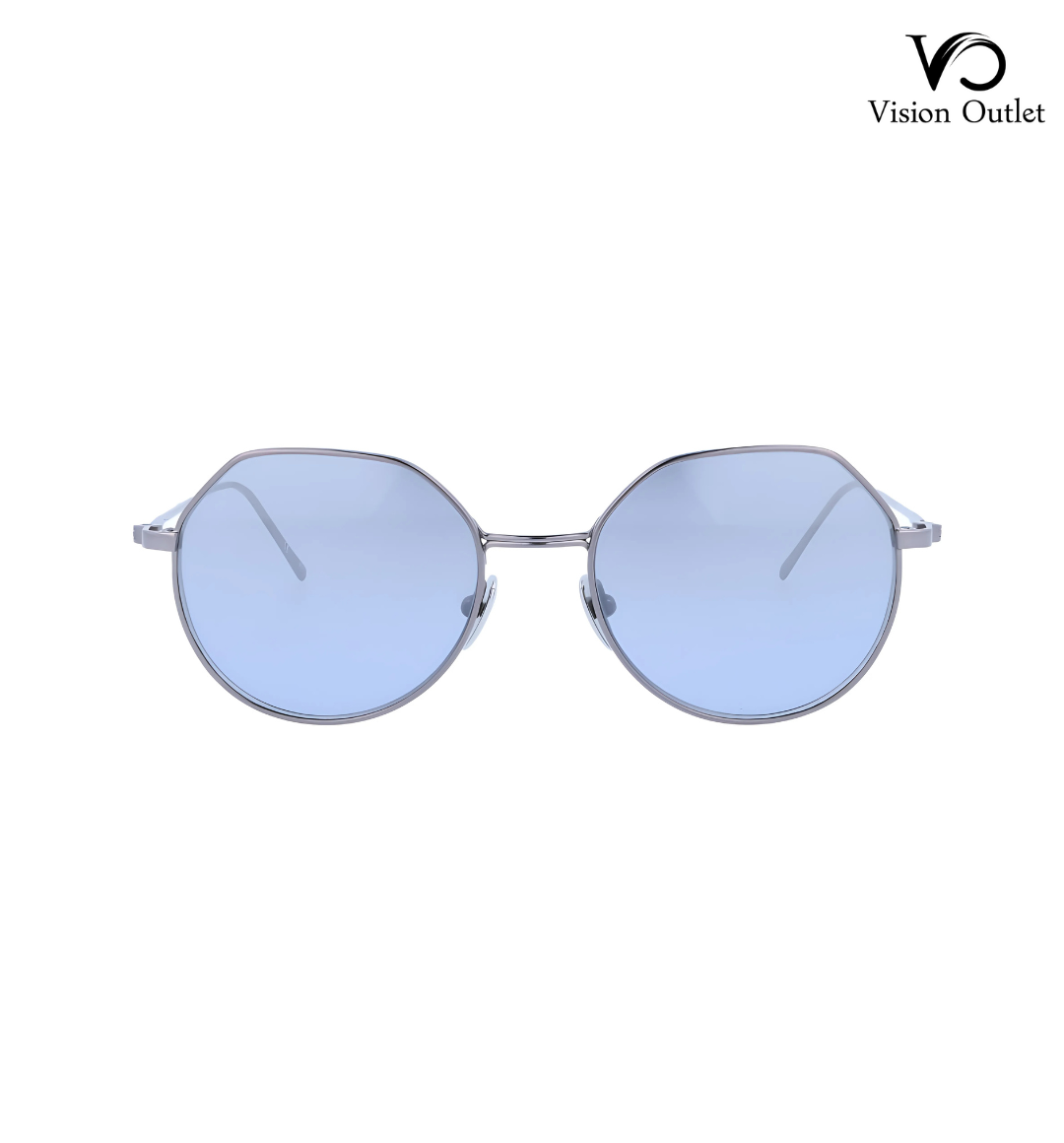 Calvin Klein CK18111S 008 Unisex Sunglasses – Stylish silver frame with silver-grey lenses for a sleek and contemporary look.