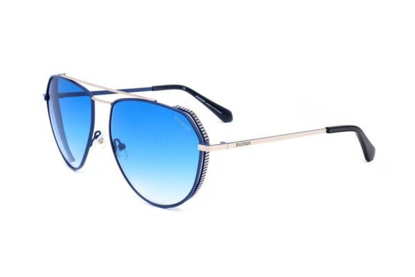 Balmain BL2532B 01 GOLD MATT DK BLUE 58/18/140 Women's Sunglasses