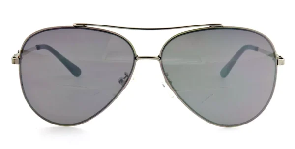 GUESS GF0301 10C 60mm Silver Mirror Aviator Sunglasses Unisex *scratches* - Image 2